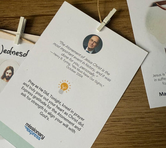 Easter "Holy Week" Hanging Card Kit