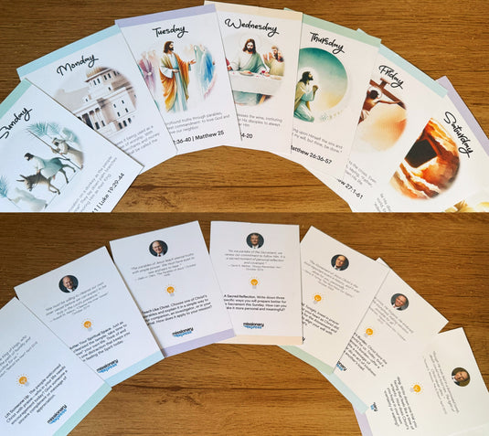 Easter "Holy Week" Hanging Card Kit