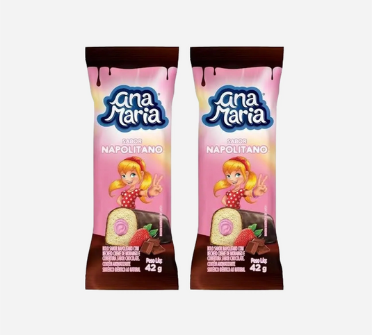 Ana Maria Neapolitan Sponge Cake 3oz (2ct)