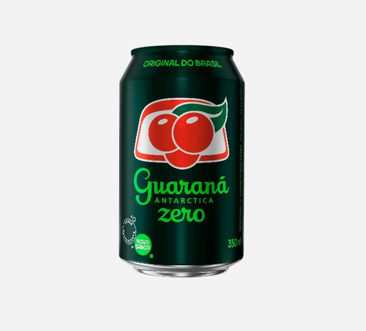 Brazil Guaraná Antarctica Soda Zero Sugar 12oz