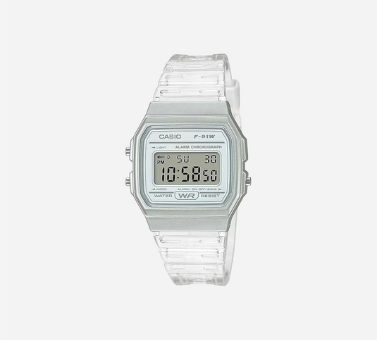 Casio F91 Classic Watch White