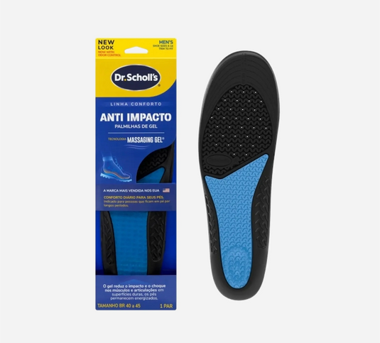 Dr Scholls Massaging Gel Shoe Insoles 1 Pair for Men (Sizes 8-14)