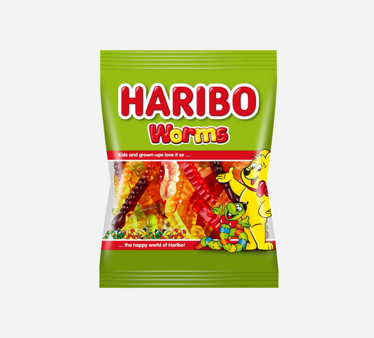 Haribo Worms 2.8oz