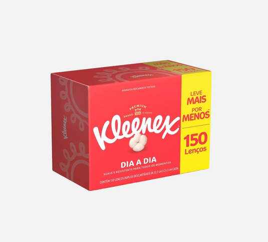 Kleenex Facial Tissues Box (150 tissues)