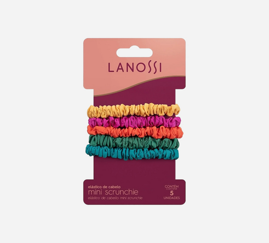 Lanossi Mini Scrunchies (5 ct)