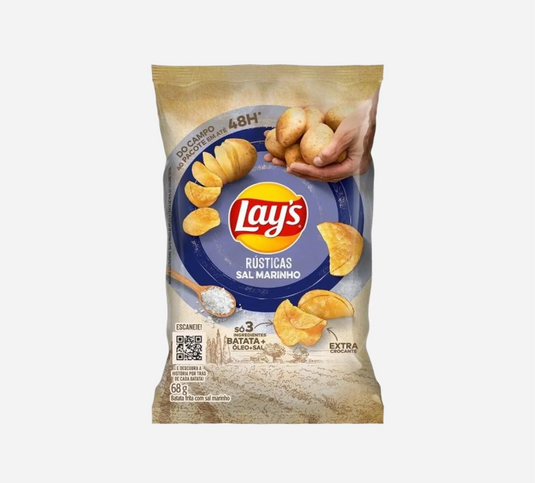 Lay's Kettle Cooked Sea Salt 2.4oz