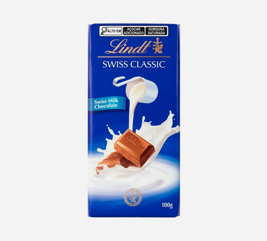 Lindt Swiss Classic Milk Chocolate Bar 3.5oz