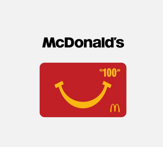 McDonald's R$100 Gift Card