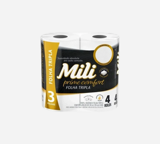 Mili Toilet Paper 4 Rolls
