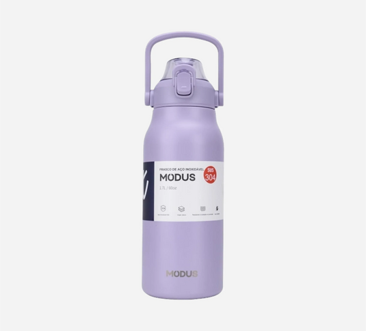 Modus Double Wall Vacuum Insulated Water Bottle Lavender 60oz