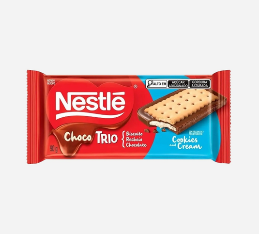 Nestlé Chocotrio Cookies and Cream 3oz