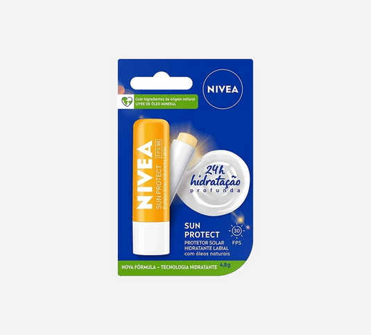 Nivea Lip Balm Sun Protect SPF 30 0.17 oz
