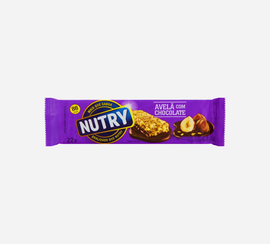 Nutry Cereal Bar Hazelnut Chocolate 1oz