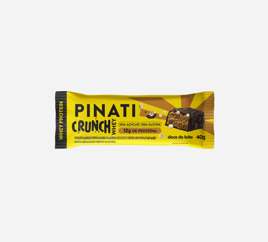 Pinati Whey Protein Crunch Bar Dulce de Leche 1.4oz
