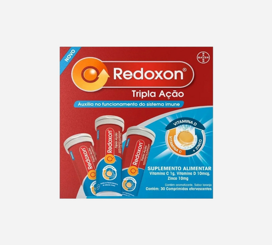 Redoxon Triple Action Vitamin C + D and Zinc (30 tablets)