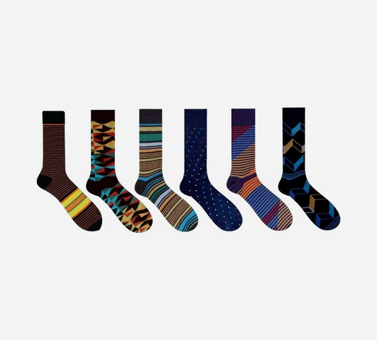 Unplugged Socks for Men 6 Pairs