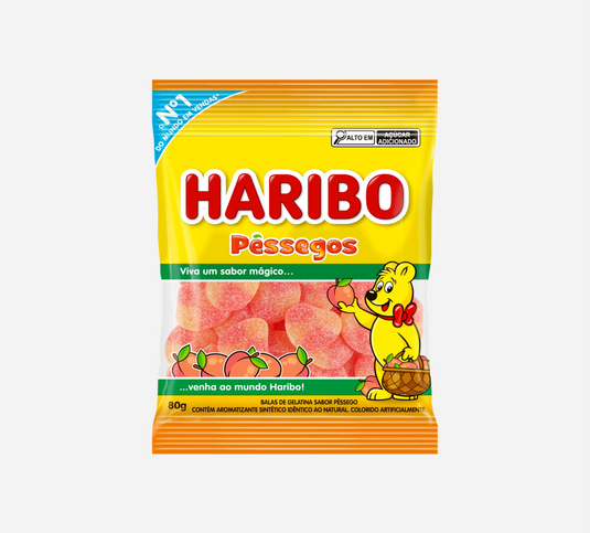 Haribo Peaches 2.8oz