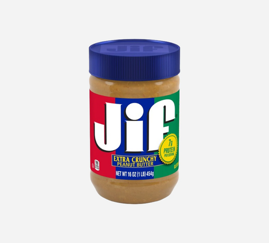 Jif Extra Crunchy Peanut Butter (16oz)