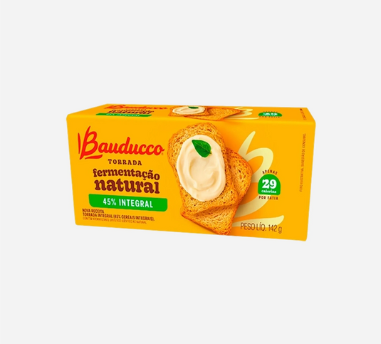 Traditional Whole Wheat Mini Toasts Bauducco 5oz